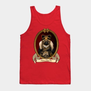 Renaissance Dog - Emperor Wang Wei (A Pekingese) Tank Top